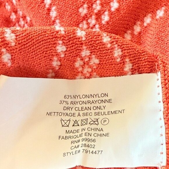 ANTHROPOLOGIE Shoshanna Callie Knit Flutter Sleeve Drop Waist Dress Size L - Picture 10 of 11